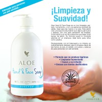 Forever Aloe Hands and Face Soap